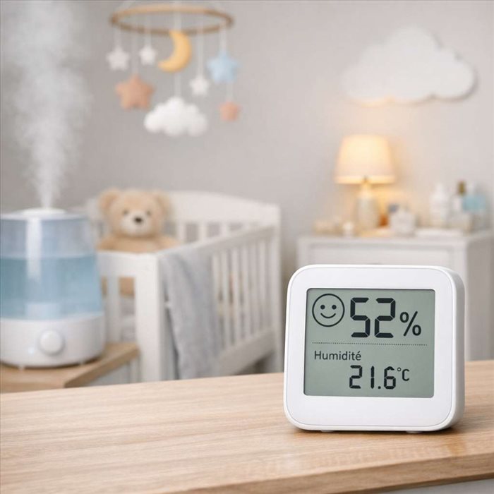 Quel taux d'humidité pour une chambre de bébé ? Conseils et repères