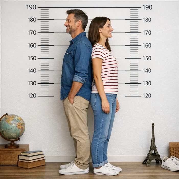 Quelle est la taille moyenne des Français ? Chiffres et repères