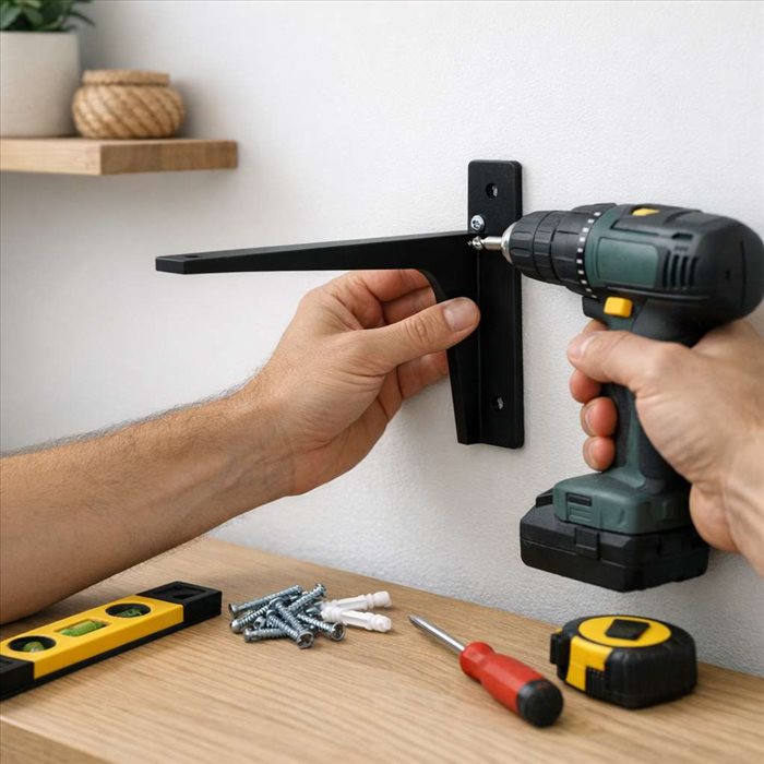 Comment poser une fixation pour étagère murale : guide simple et sûr