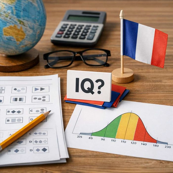Quel est le QI moyen en France ? Chiffres et explications