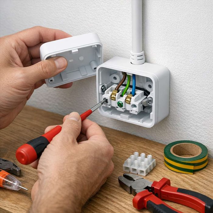 Comment brancher une prise électrique en saillie : guide complet