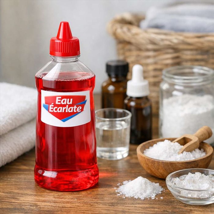 De quoi est composée l’eau écarlate ? Composition et secrets
