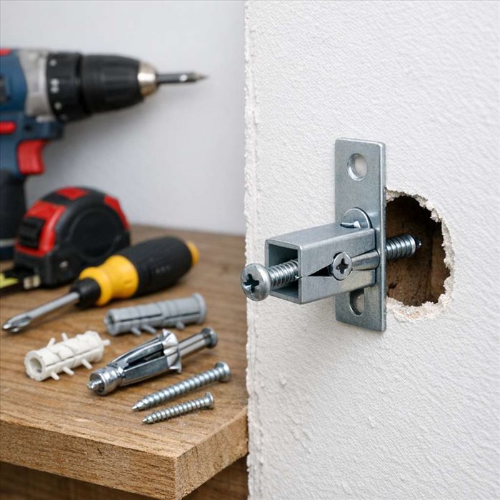 Fixation dans un mur creux : comment la sécuriser efficacement ?