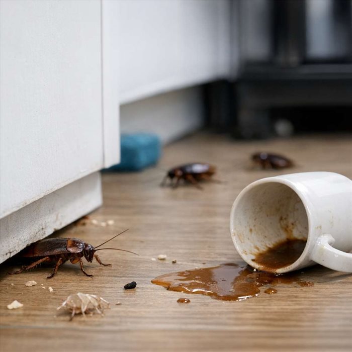 Comment savoir si on a des cafards : signes, indices et solutions