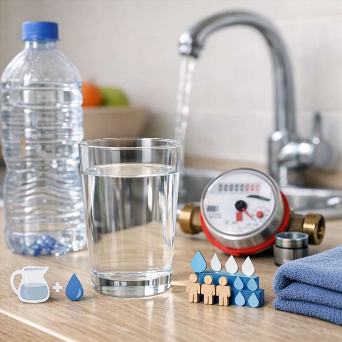Consommation moyenne d’eau par personne : chiffres et astuces