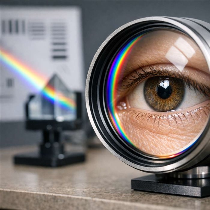Aberration chromatique en optique : causes et correction