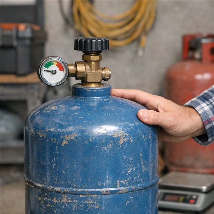 Comment savoir si une bouteille de gaz est vide ? Guide complet