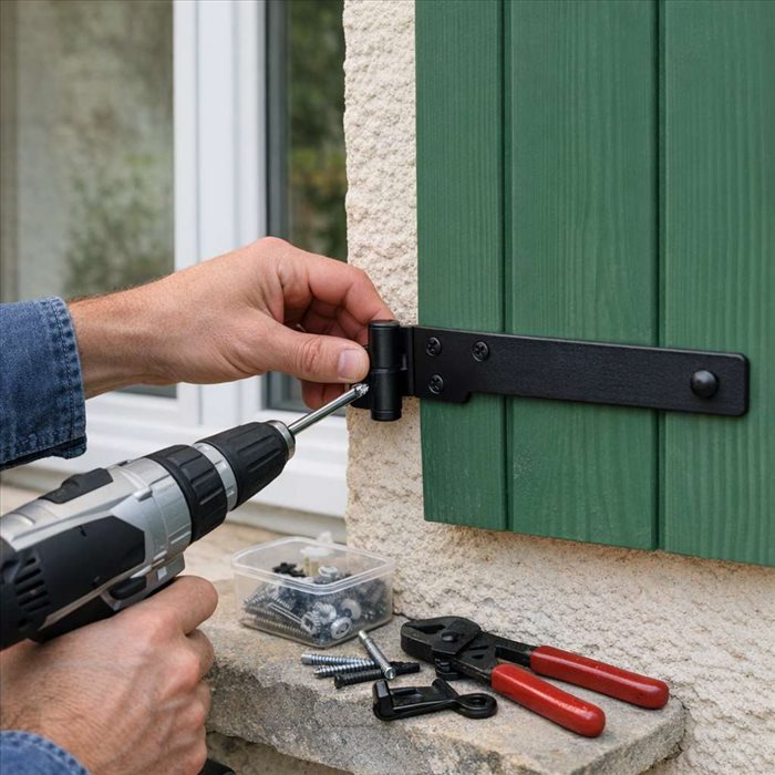 Installer une fixation de volet battant : guide complet et simple