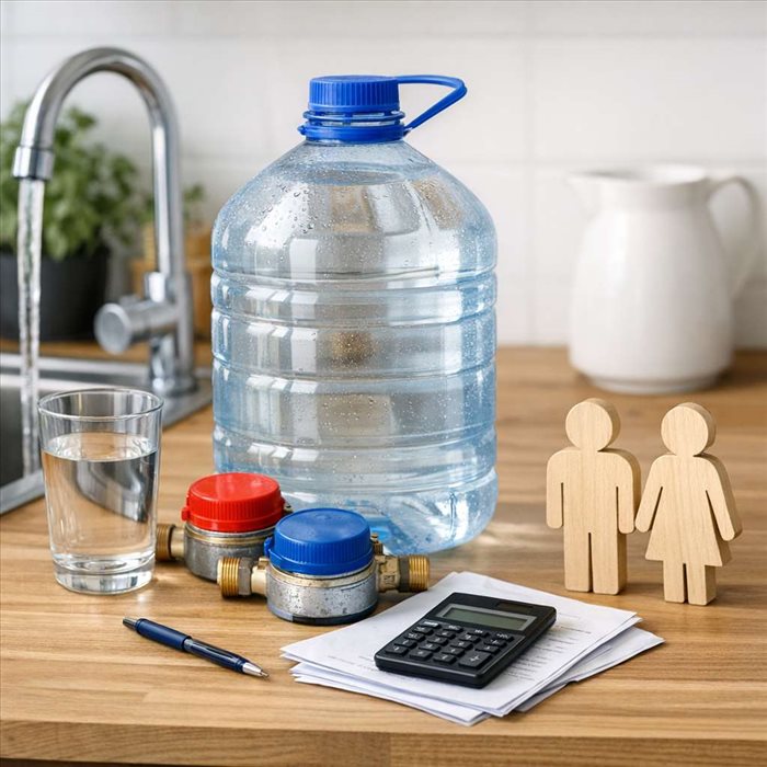 Consommation moyenne d'eau pour deux personnes : guide complet