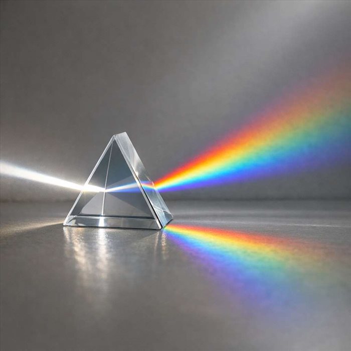 Pourquoi la dispersion lumineuse sépare les couleurs ?