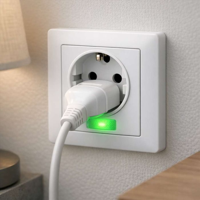 Prise électrique avec voyant lumineux : fonctionnement et utilité