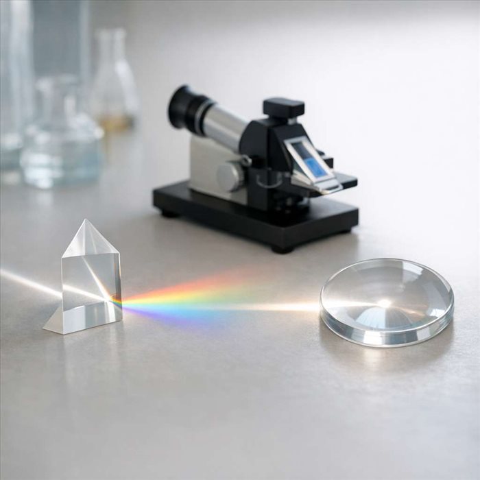 Indice de réfraction d’un matériau : définition, rôle et exemples