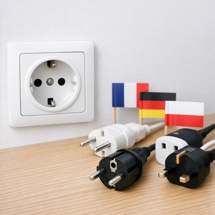 Prise électrique de type E : guide complet, pays et compatibilité