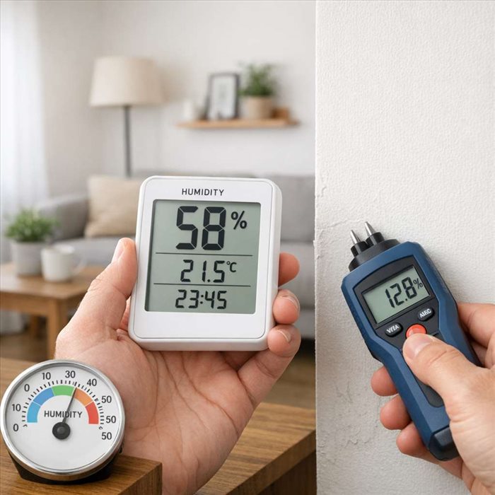 Comment mesurer le taux d’humidité dans une maison ? Guide