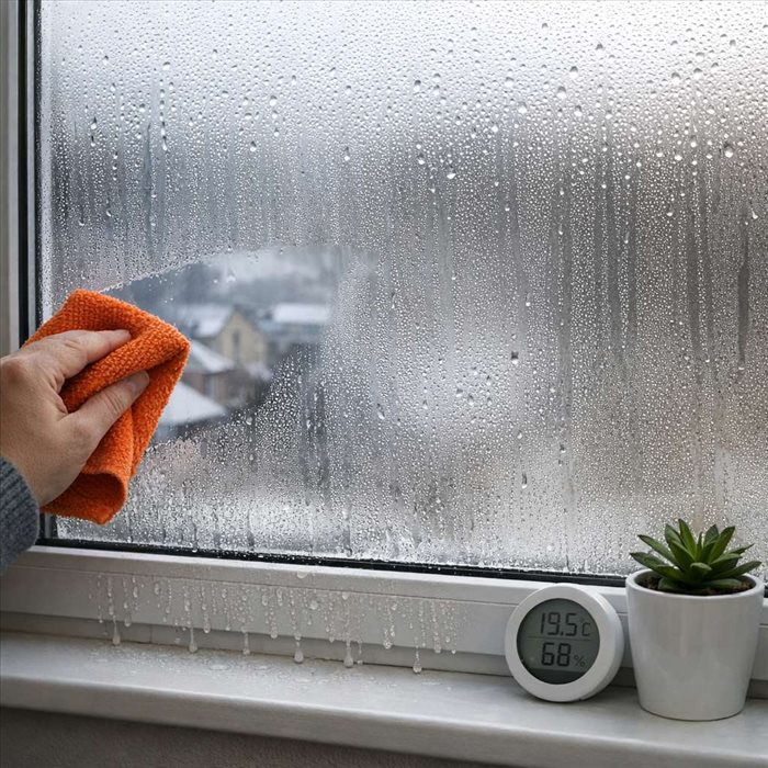 Pourquoi la condensation se forme-t-elle sur les fenêtres ? Causes et solutions