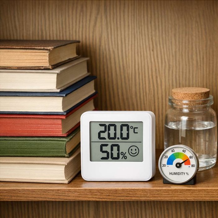 Quelle humidité idéale pour conserver des livres ? Conseils