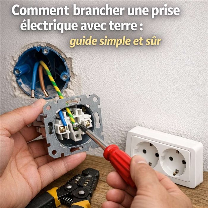 Comment brancher une prise électrique avec terre : guide complet
