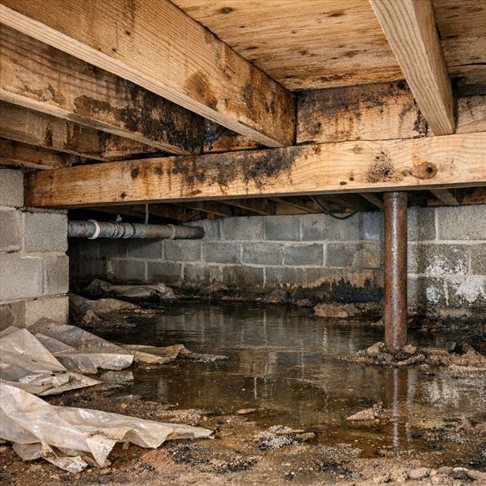 Vide sanitaire humide : pourquoi il abîme le plancher ?