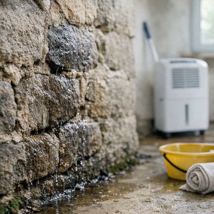 Pourquoi les murs en pierre retiennent-ils l’humidité ? Causes et solutions