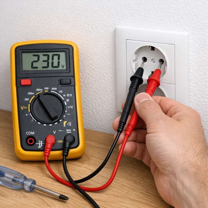 Comment tester une prise électrique avec un multimètre | Guide complet