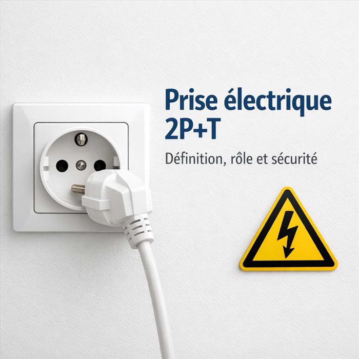 Prise électrique 2P+T : définition, usage et sécurité