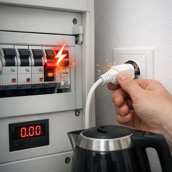 Pourquoi le disjoncteur saute quand je branche un appareil ?