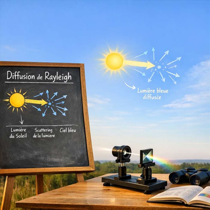 Diffusion de Rayleigh : comprendre ce phénomène lumineux